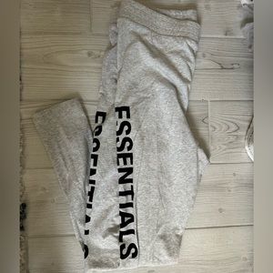 Fear of God Essentials Men’s FOG leggings light grey